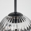 Chehalis Deckenleuchte Glas 15 cm Bernsteinfarben, Rauchfarben, 5-flammig