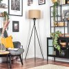 Soungou Stehleuchte 38 cm Schwarz, 1-flammig