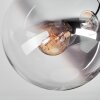 Gastor Deckenleuchte Glas 15 cm Bernsteinfarben, Klar, Rauchfarben, 3-flammig