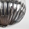 Chehalis Deckenleuchte Glas 15 cm Rauchfarben, 5-flammig