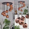 Koyoto Deckenleuchte Glas 15 cm Kupferfarben, 9-flammig