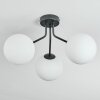 Gastor Deckenleuchte Glas 15 cm Weiß, 3-flammig