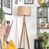 Soungou Stehleuchte 38 cm Naturfarben, Nickel-Matt, 1-flammig