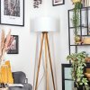 Soungou Stehleuchte 38 cm Naturfarben, Weiß, 1-flammig