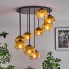 Koyoto Deckenleuchte Glas 15 cm Gold, Klar, 9-flammig