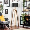 Soungou Stehleuchte 38 cm Naturfarben, Schwarz, 1-flammig