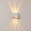 Windhoek Außenwandleuchte LED Weiß, 2-flammig
