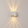 Windhoek Außenwandleuchte LED Weiß, 2-flammig
