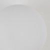 Gastor Wandleuchte Glas 15 cm Gold, Schwarz, 3-flammig