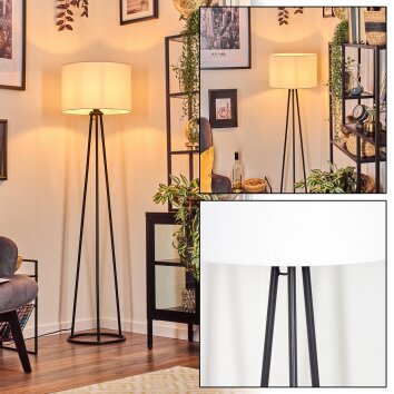 Soungou Stehleuchte 38 cm Schwarz, 1-flammig