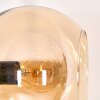 Koyoto Stehleuchte Glas 15 cm Bernsteinfarben, 5-flammig