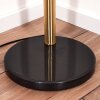 Cavaca Stehleuchte Messing, Schwarz, 3-flammig