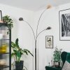 Nikkala Stehleuchte Chrom, Weiß, 3-flammig
