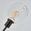 Nikkala Stehleuchte Chrom, Schwarz, 3-flammig