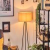 Soungou Stehleuchte 38 cm Schwarz, 1-flammig