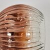 Ripoll Wandleuchte Glas 15 cm Gold, Schwarz, 3-flammig