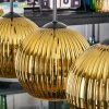 Koyoto Hängeleuchte Glas 20 cm Gold, 4-flammig