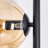 Koyoto Stehleuchte Glas 15 cm Bernsteinfarben, 6-flammig