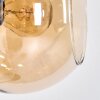 Koyoto Stehleuchte Glas 15 cm Bernsteinfarben, 6-flammig