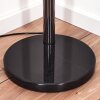 Cavaca Stehleuchte Chrom, Schwarz, 3-flammig