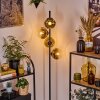 Ripoll Stehleuchte Glas 15 cm Gold, Klar, 4-flammig