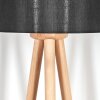 Soungou Stehleuchte 38 cm Holz hell, Weiß, 1-flammig
