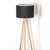 Soungou Stehleuchte 38 cm Holz hell, Weiß, 1-flammig