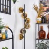 Ripoll Stehleuchte Glas 15 cm Gold, Klar, 6-flammig