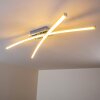 Georgina Deckenleuchte LED Chrom, 2-flammig