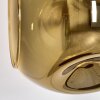 Ripoll Stehleuchte Glas 15 cm Gold, 6-flammig
