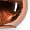 Koyoto Stehleuchte Glas 20 cm Schwarz, 1-flammig