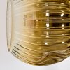 Ripoll Stehleuchte Glas 15 cm Gold, Klar, 6-flammig