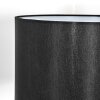 Soungou Stehleuchte 38 cm Chrom, Holz dunkel, 1-flammig