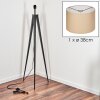 Soungou Stehleuchte 38 cm Schwarz, 1-flammig