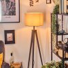 Soungou Stehleuchte 38 cm Schwarz, 1-flammig