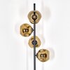 Ripoll Stehleuchte Glas 15 cm Gold, 4-flammig