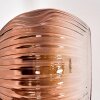 Ripoll Stehleuchte Glas 15 cm Klar, Kupferfarben, 5-flammig
