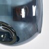 Ripoll Stehleuchte Glas 15 cm Blau, Gold, Kupferfarben, 6-flammig