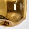 Ripoll Stehleuchte Glas 15 cm Blau, Gold, Grün, 6-flammig