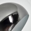Nikkala Stehleuchte Chrom, Schwarz, 5-flammig
