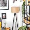 Soungou Stehleuchte 38 cm Chrom, Schwarz, 1-flammig