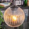 Koyoto Hängeleuchte Glas 15 cm Bernsteinfarben, Klar, 3-flammig