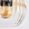 Koyoto Hängeleuchte Glas 15 cm Bernsteinfarben, Klar, 3-flammig