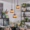 Koyoto Hängeleuchte Glas 15 cm Kupferfarben, 3-flammig