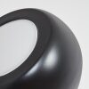 Nikkala Stehleuchte Chrom, Schwarz, 5-flammig