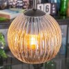 Koyoto Hängeleuchte Glas 15 cm Bernsteinfarben, 3-flammig