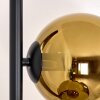 Koyoto Stehleuchte Glas 15 cm Gold, 5-flammig