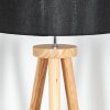 Soungou Stehleuchte 38 cm Chrom, Naturfarben, 1-flammig