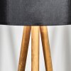 Saladillo Stehleuchte 50 cm Naturfarben, Weiß, 1-flammig