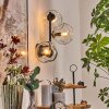 Ripoll Wandleuchte Glas 15 cm Klar, 3-flammig